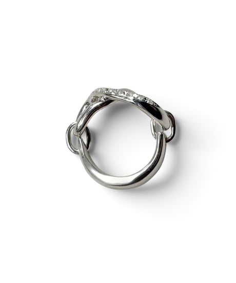 Atlica ｜ LOOPリング ／ Silver 　White Diamond