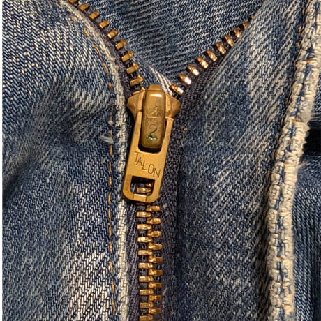 70s Levi’s 505 Orange Tab 42 TALON Repaired Denim Pants