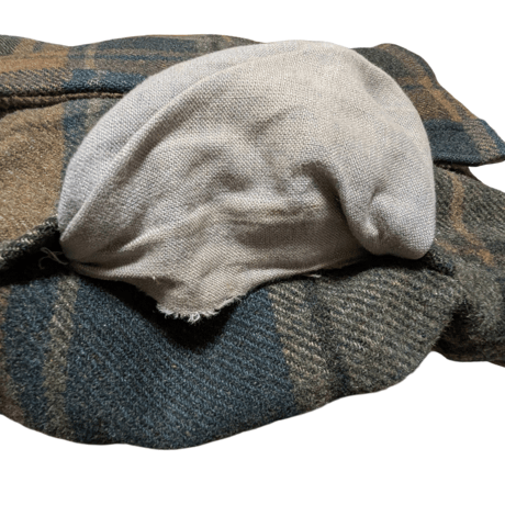 60s h.i.s SPORTSWEAR Plaid Wool Pile Lined Jacket