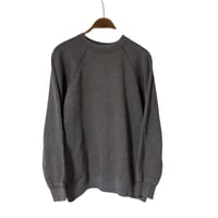 1980s–90s SWEATS APPEAL by TULTEX Raglan Sweatshirt / USA製 無地 ラグランスウェット 杢チャコール
