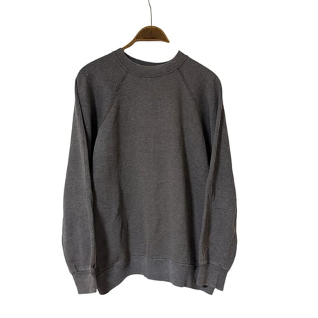 1980s–90s SWEATS APPEAL by TULTEX Raglan Sweatshirt / USA製 無地 ラグランスウェット 杢チャコール
