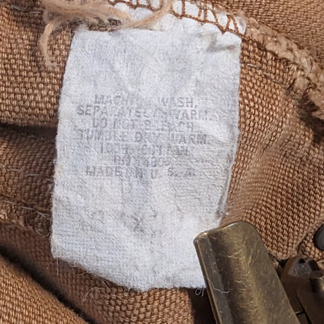 70s Carhartt Brown Duck Double Knee Painter Pants