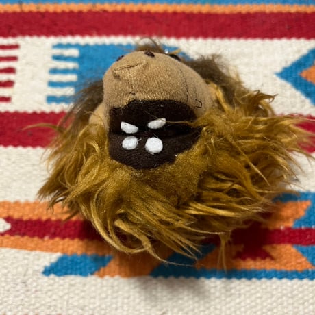 Vintage ALF Face Plush Pouch Keychain