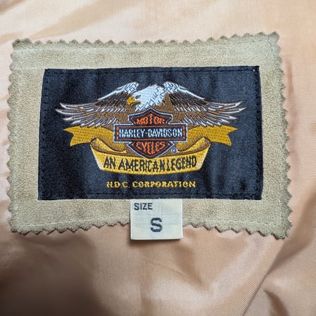 90s Harley-Davidson Suede Leather Western Shirt