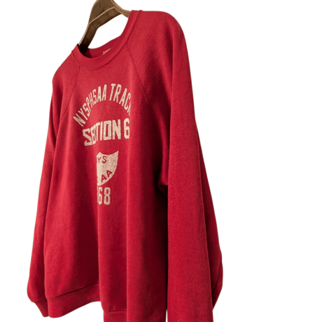 80s-90s TULTEX NYSPHSAA Track Section 6 1968 Print Sweatshirt
