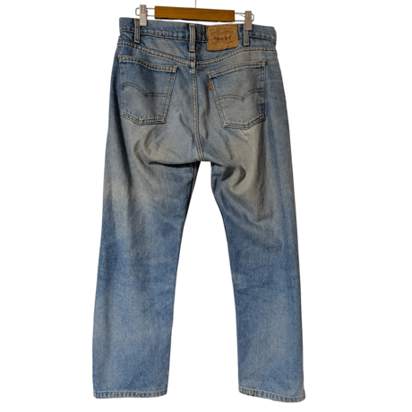 90s Levi’s 505 Orange Tab Made in USA Repaired Denim Pants