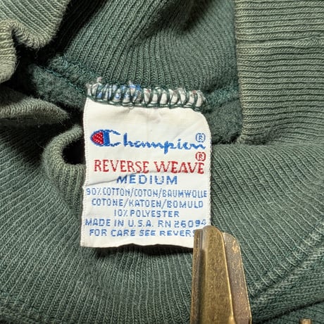 80s–90s Champion Reverse Weave Mock Neck Sweatshirt / USA製 チャンピオン リバースウィーブ モックネック