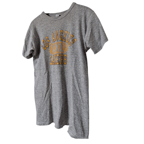 80s Champion “Los Angeles Lakers” Print T-Shirt