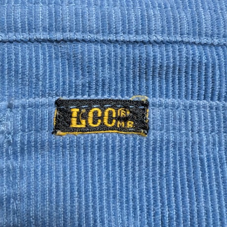 70s–80s Lee USA Made Blue Corduroy Pants / リー アメリカ製 ヴィンテージ コーデュロイパンツ
