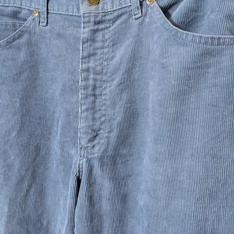 70s–80s Lee USA Made Blue Corduroy Pants / リー アメリカ製 ヴィンテージ コーデュロイパンツ