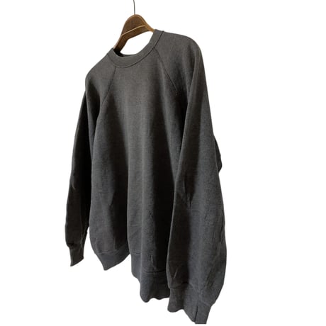 1980s–90s SWEATS APPEAL by TULTEX Raglan Sweatshirt / USA製 無地 ラグランスウェット 杢チャコール