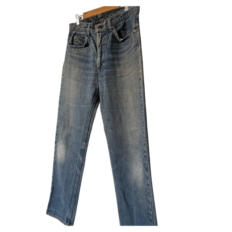 79s Levi’s 505 Orange Tab 42 TALON Denim Pants