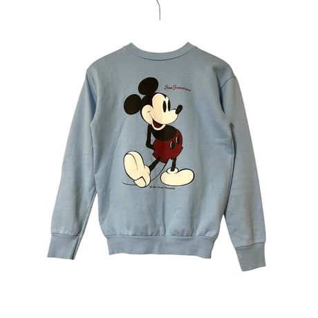 80s Walt Disney Productions Mickey Mouse “San Francisco” Sweatshirt