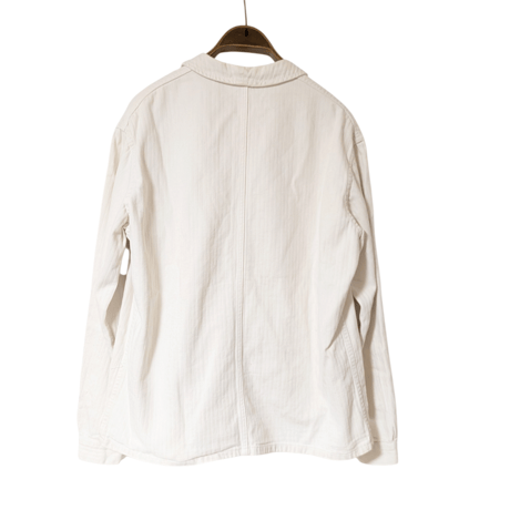 60s Adolphe Lafont White HBT Work Jacket