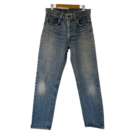 79s Levi’s 505 Orange Tab 42 TALON Denim Pants