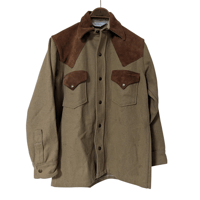 70s Woolrich Wool Western Shirt Jacket