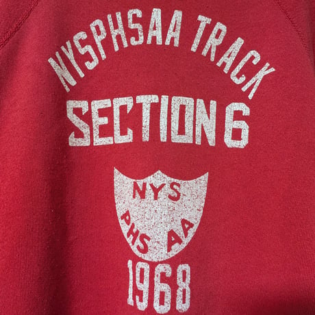 80s-90s TULTEX NYSPHSAA Track Section 6 1968 Print Sweatshirt