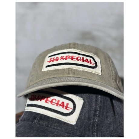 BAA "330 SPECIAL TRUCKER DENIM CAP" / KHAKI  DENIM