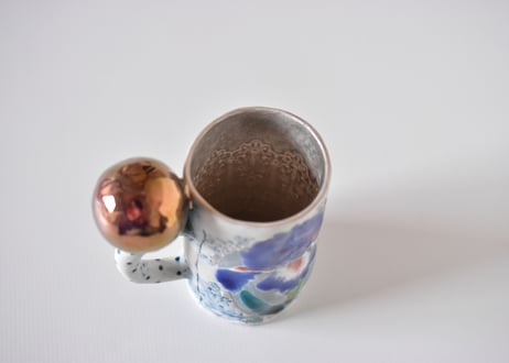 マグカップ　菖蒲／スズキヨウコ