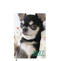 【予約販売】 ちわわん生活 犬 チワワ 2027年 A5スケジュール帳 A527136