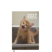【予約販売】 ねこかます 猫 2027年 A5スケジュール帳 A527127