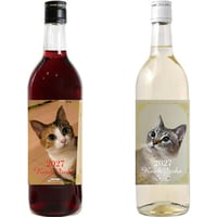 【予約販売】 レオとイロハ 猫 2027年 紅白ワインNo14 014NN2H