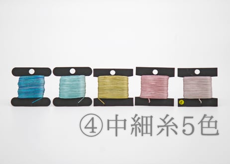 糸工房もくもく　手染めシルク糸　選りすぐりセット(商品コード：TG140040)