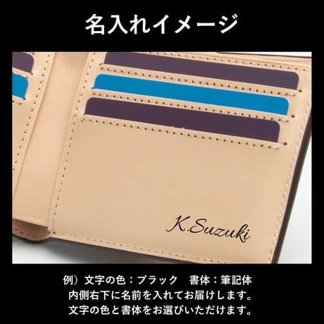 GORBE コードバン純札セキュリティウォレット ◆名入れ対象◆