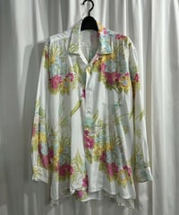 Y's for men yohji yamamoto 花柄 開襟シャツ（M-B-275xxx）