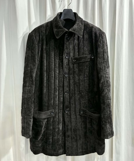 2025AW yohji yamamoto pour homme ベルベット ジャケット（HL-J10-314）