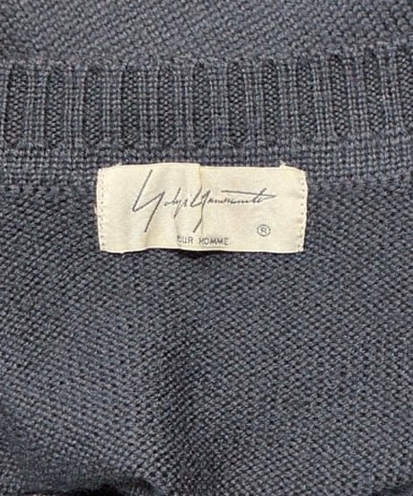 2019AW yohji yamamoto pour homme 辞書プリントカーディガン（HC-K85-183）