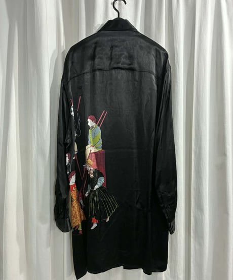2021AW yohji yamamoto pour homme 鹿鳴館 長袖シャツ（HX-B77-230）