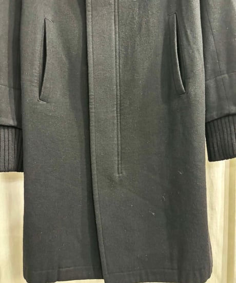 2010AW yohji yamamoto ＋NOIR ニット切替デザインコート（NC-C06-103）