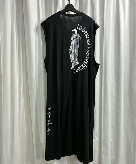 2025SS yohji yamamoto pour homme ロングベスト（HP-T94-606）