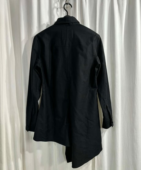 power of the WHITE shirt yohji yamamoto アシンメトリー ブラウス（PB-B02-002）