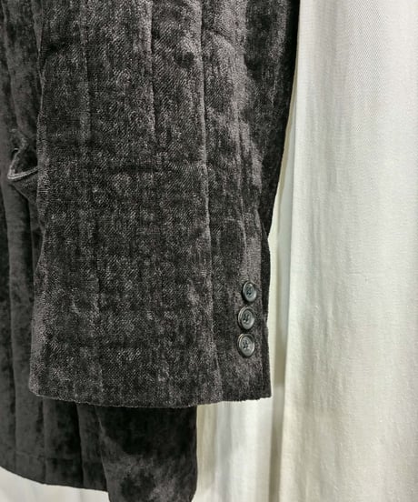 2025AW yohji yamamoto pour homme ベルベット ジャケット（HL-J10-314）