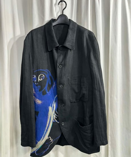 2020SS yohji yamamoto pour homme リネンジャケット（HN-J68-313）