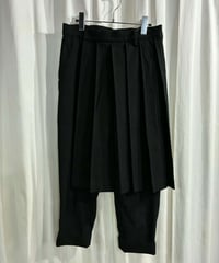 B yohji yamamoto ドッキングプリーツパンツ（NK-P61-119）