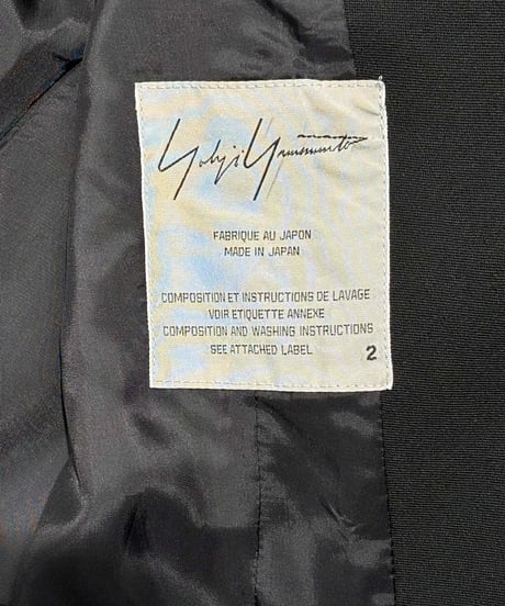 2020SS yohji yamamoto femme アシンメトリー ジャケット（FN-J07-100）