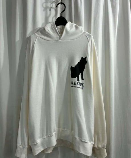 WILDSIDE yohji yamamoto ロゴ入りパーカー（WE-T09-005）