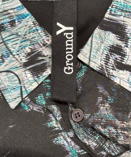 Ground Y yohji yamamoto レーヨンブラウス（GJ-B12-206）