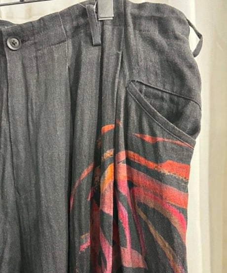 2020SS yohji yamamoto pour homme サルエルパンツ（HN-P63-312）