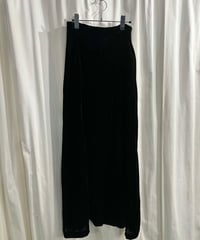 yohji yamamoto ＋NOIR ベロア ロングスカート（NT-S16-202）
