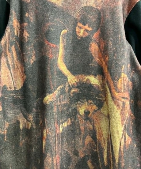 2022AW yohji yamamoto pour homme バックプリントカットソー（HE-T38-178）