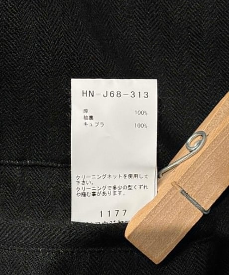 2020SS yohji yamamoto pour homme リネンジャケット（HN-J68-313）