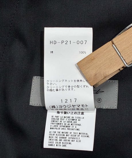2021SS yohji yamamoto pour homme 脇釦絵プリントパンツ（HD-P21-007）
