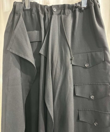 B yohji yamamoto ラップパンツ（NN-P65-107）