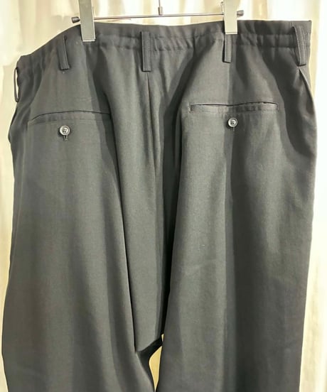 新品 2025AW yohji yamamoto pour homme サルエルパンツ（HM-P01-100）