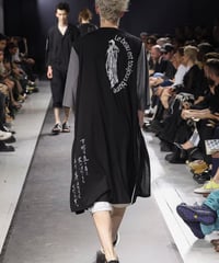 2025SS yohji yamamoto pour homme ロングベスト（HP-T94-606）
