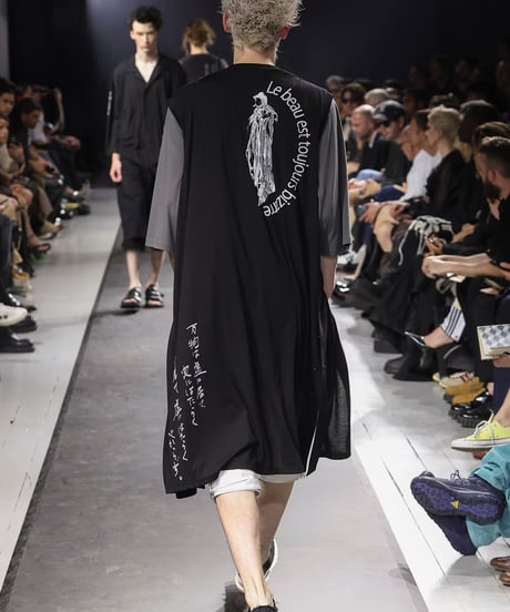 2025SS yohji yamamoto pour homme ロングベスト（HP-T94-606）